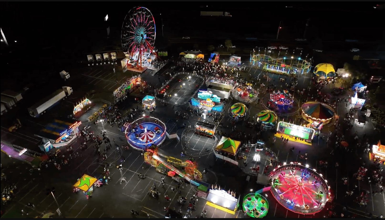 Crowds and rides at the Mid-South Fair in Southaven