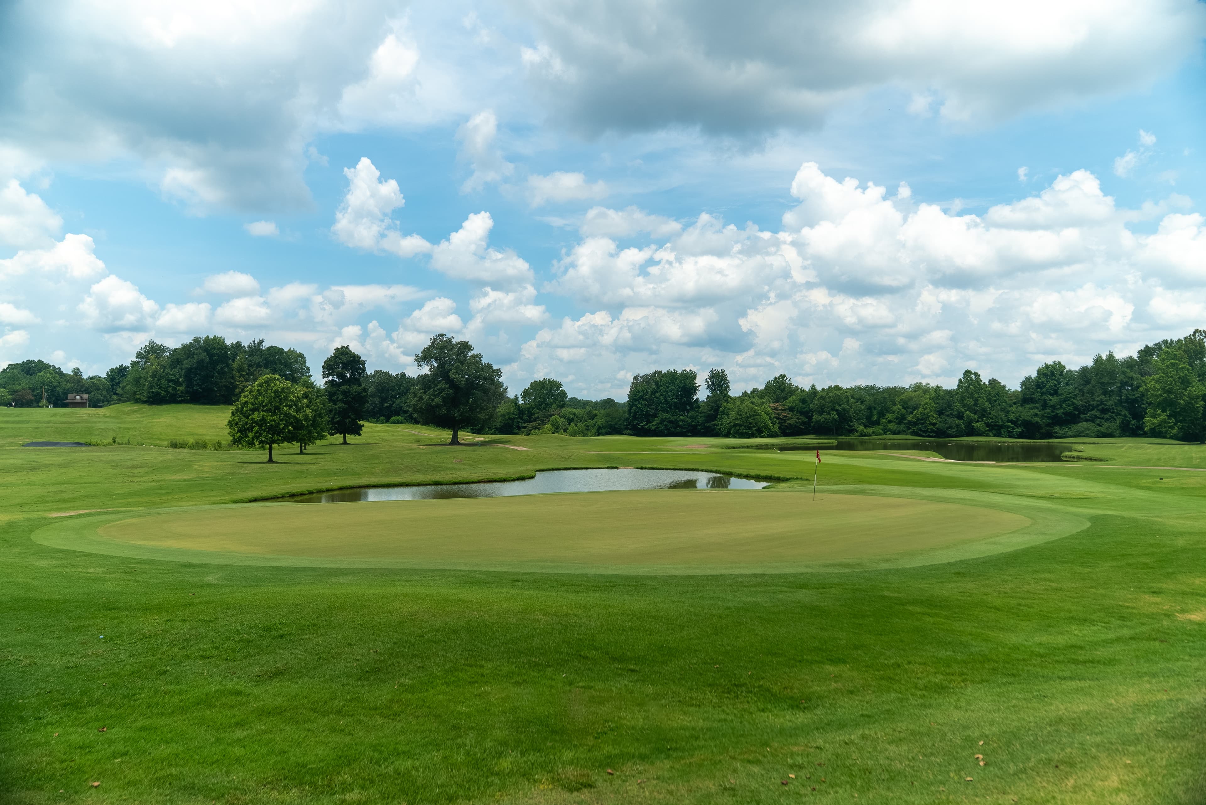 Fairway and grounds at Cherokee Valley Golf Club in Olive Branch