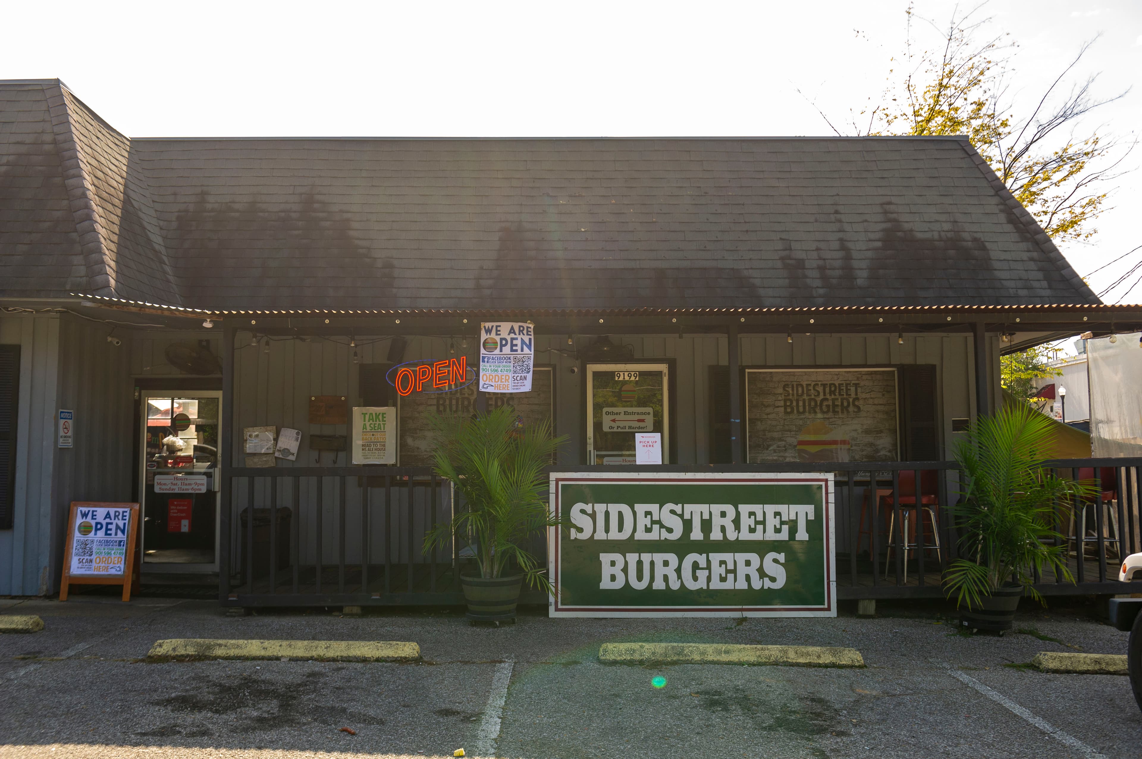 Burgers and fries at Side Street Burgers in Olive Branch